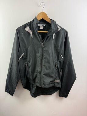Sugoi RPM Black Technical Cycling Windbreaker Performance Jacket Small